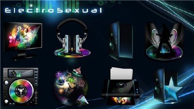 ElectroSexual IP Icons Pack